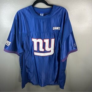 New York Giants NFL Ultra Game Blue NFC Patch Short Sleeve Jersey Size XL